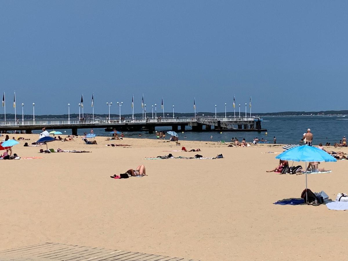 Le Studio De La Plage Centrale Аркашон Екстериор снимка